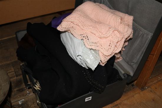 Suitcase of clothing